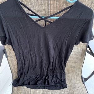 Black t shirt, never worn